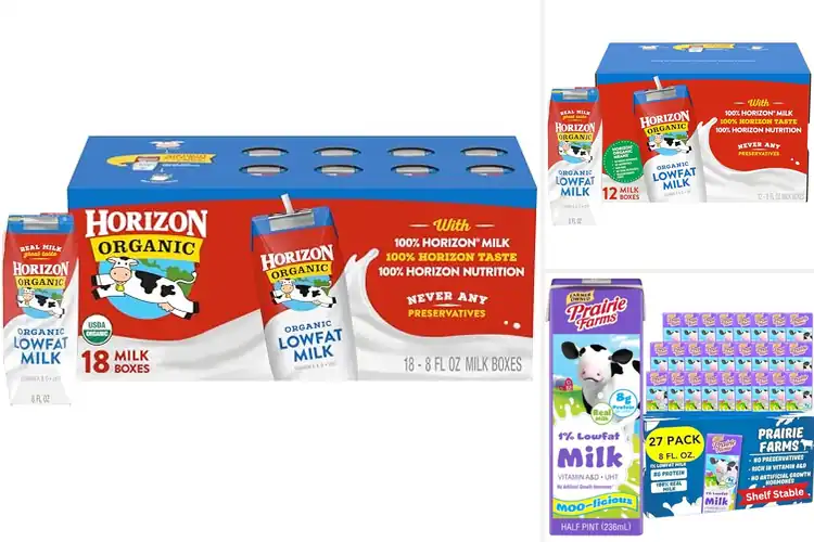 Detailed view of Best 1% Milk Cartons: Hassle-Free Nutrition On-the-Go