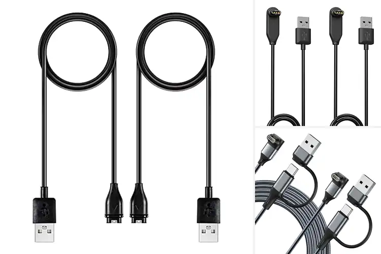 Detailed view of Best 2 Pack Garmin Watch Chargers