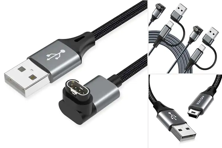 Detailed view of Best 3.3Ft Short Garmin Charger Cables For Nightstand