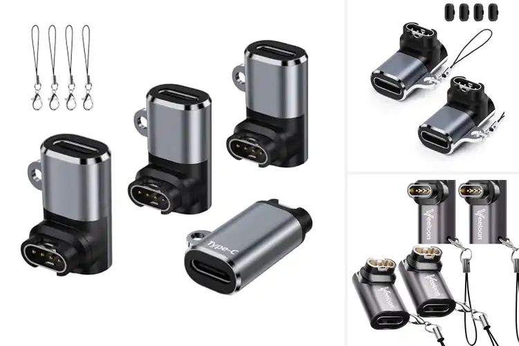 Detailed view of Best 90-Degree Garmin Watch Chargers