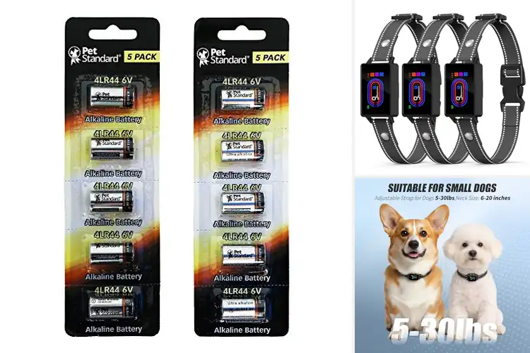 Detailed view of Best Anti-Bark Vibration Collar Batteries