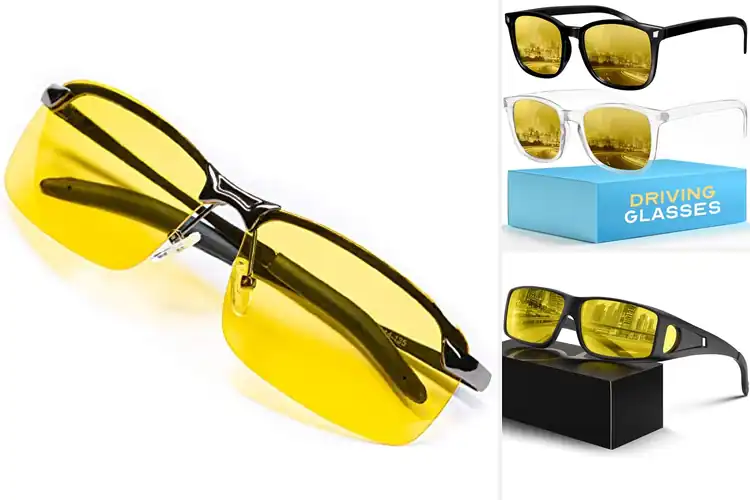 Detailed view of Best Anti Glare Driving Glasses: Clear Vision, Safer Drives