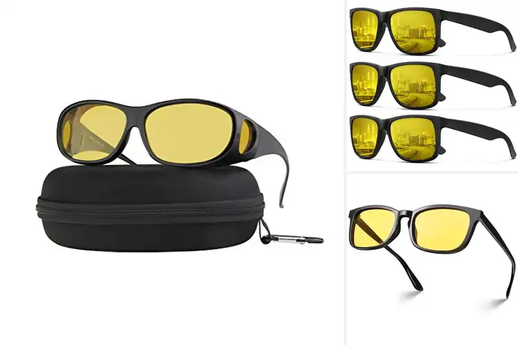 Detailed view of Best Anti-Glare Night Eyewear
