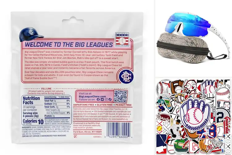 Detailed view of Best Baseball Gifts