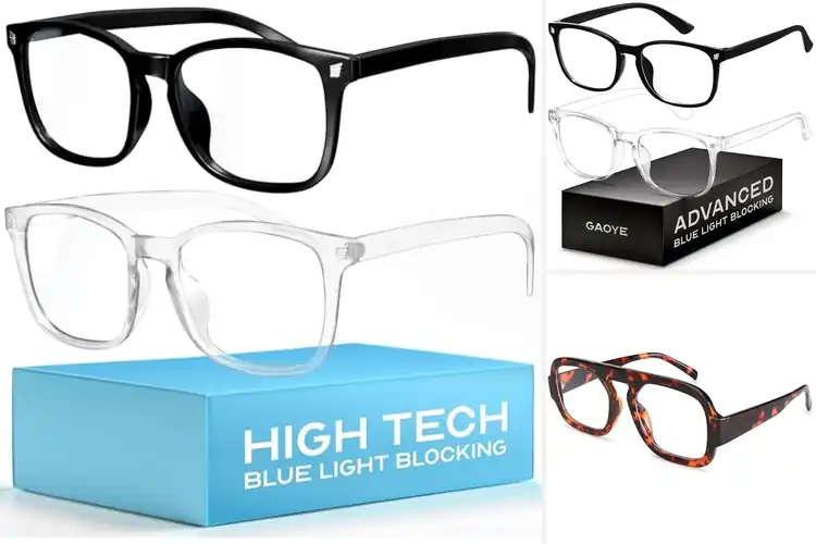 Detailed view of Best Blue Light Blocking Glasses