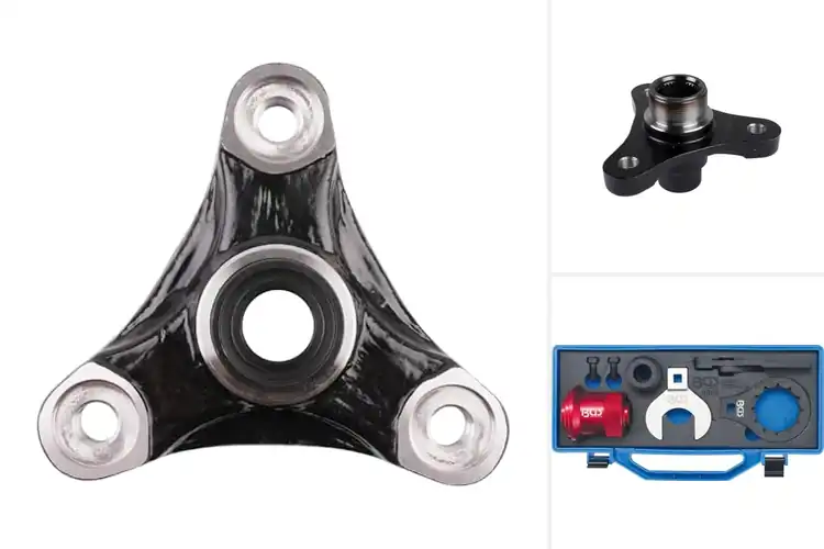 Detailed view of best bmw differential companion flanges