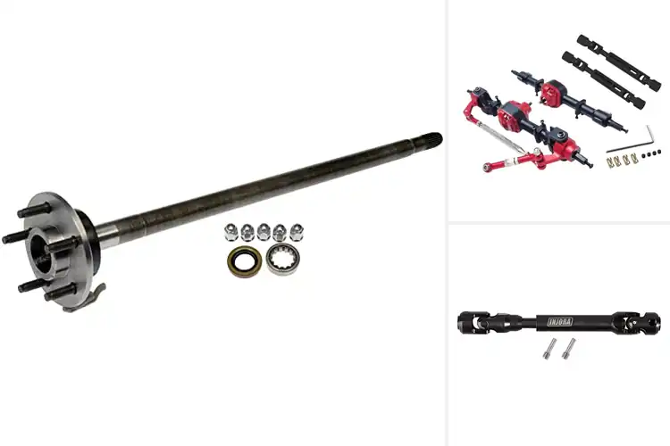 Detailed view of Best Car Drive Shaft Components