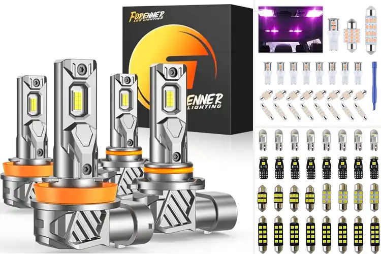 Detailed view of Best Car Light Bulb Modification Kits