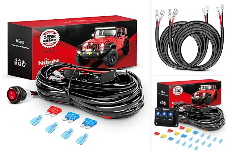 Detailed view of Best Car Light Harnesses for Safer Wiring