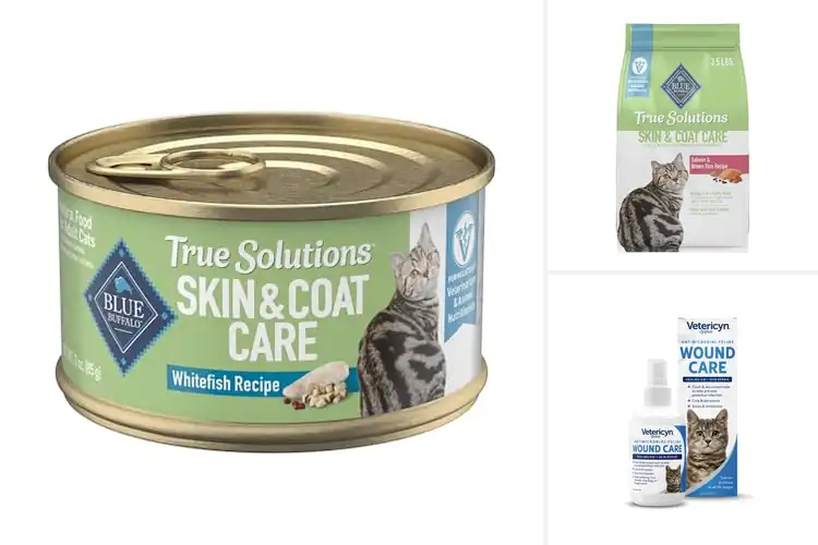 Detailed view of Best Cat Skin Care Solutions