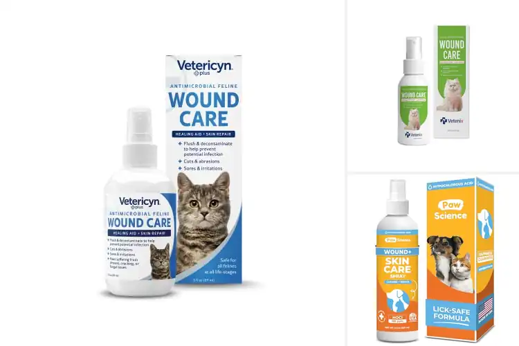 Detailed view of Best Cat Skin Care Sprays