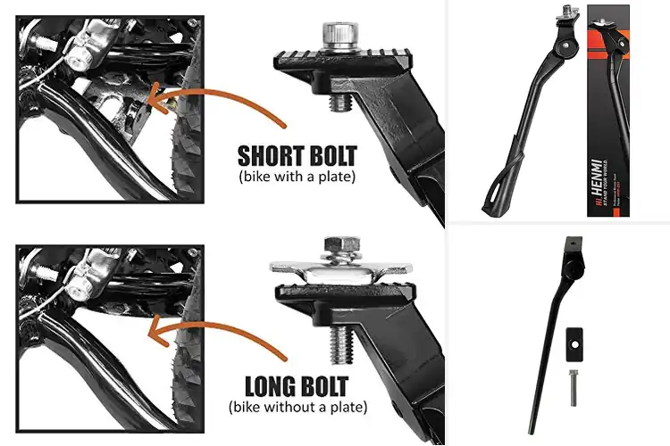 Detailed view of Best Center Mount Bike Kickstands