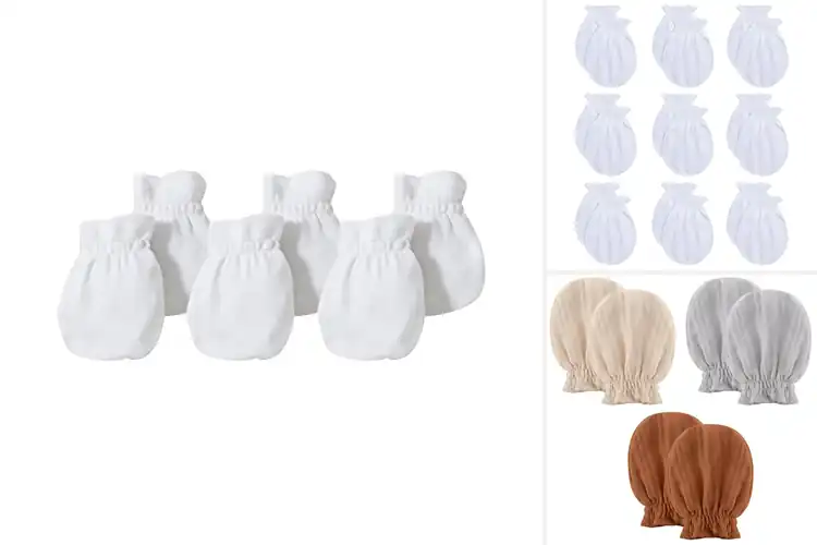 Detailed view of Best Cotton Baby Mittens: Top 10 Soft & Scratch-Free Picks