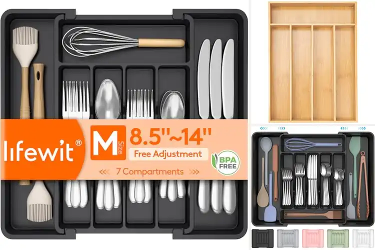 Detailed view of Best Cutlery Organizers