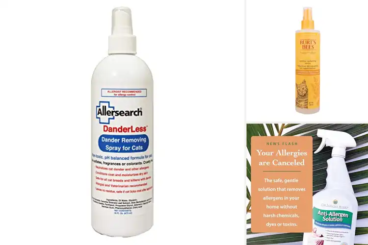 Detailed view of Best Dander Removing Cat Sprays