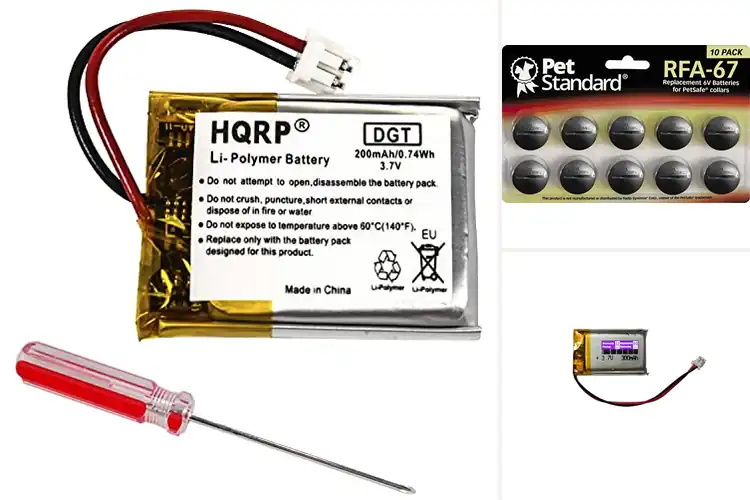 Detailed view of Best Dog Training Batteries
