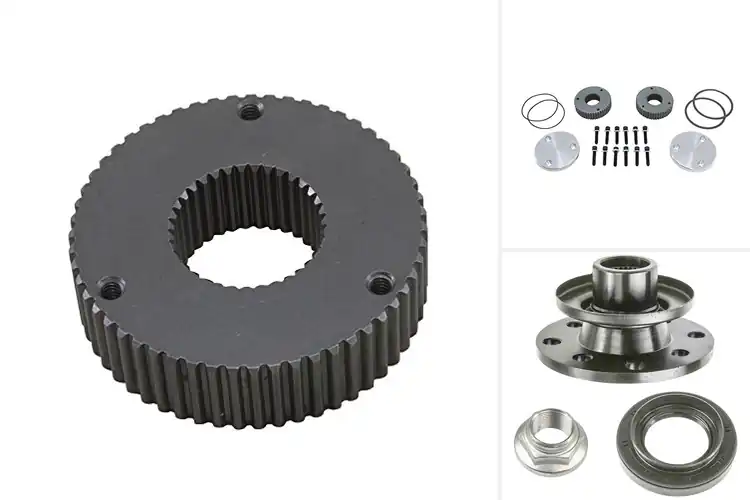 Detailed view of Best Drivetrain Flanges: Clean Power, Tight Grip, Solid Feel