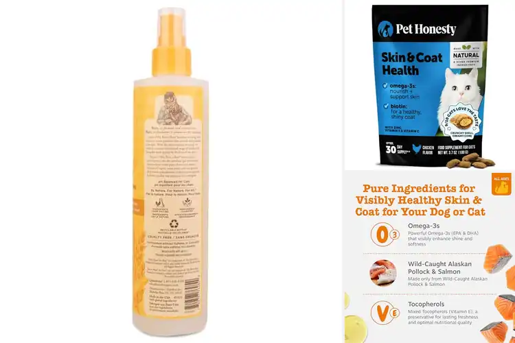 Detailed view of Best Dry Skin Reliefs For Cats: Soothing Care for Happy Pets
