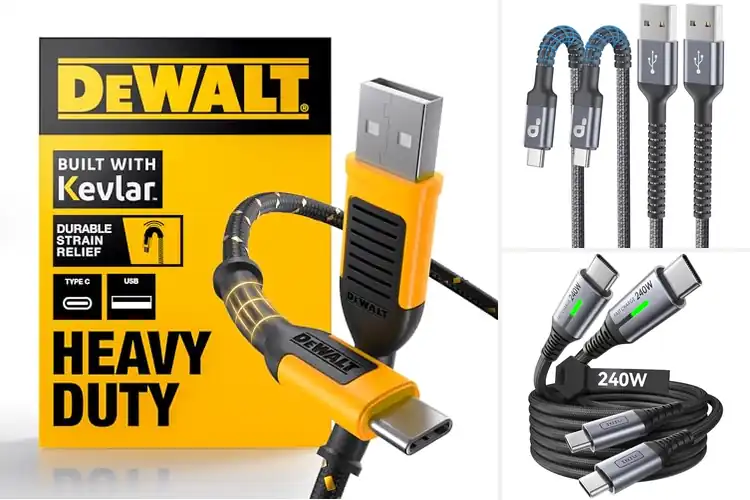 Detailed view of Best Durable Braided Charging Cables