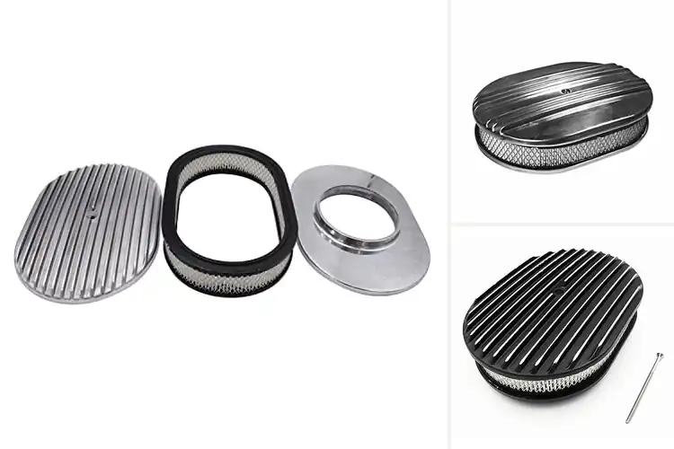 Detailed view of Best Finned Air Cleaners For Hot Rods