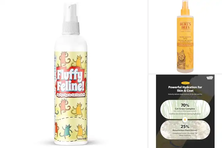 Detailed view of Best Fragrance Free Anti Dandruff Cats Spray