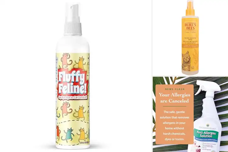 Detailed view of Best Fragrance Free Cat Dandruff Sprays