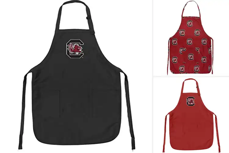 Detailed view of Best Gamecocks Kitchen Aprons