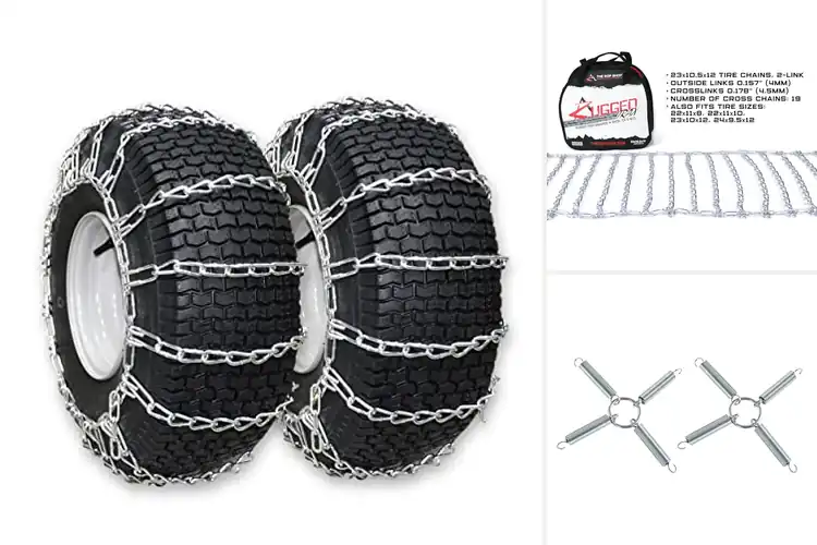 Detailed view of Best Garden Tractor Tire Chains