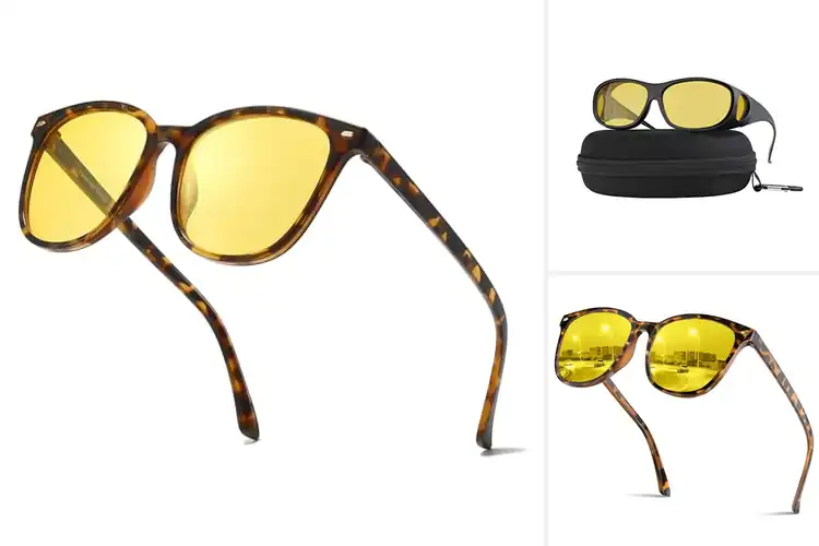 Detailed view of Best Glare Reducing Glasses for Safer, Clearer Night Driving