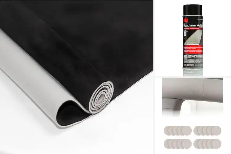 Detailed view of Best Headliner Repair Fabrics for a Fresh Car Upgrade