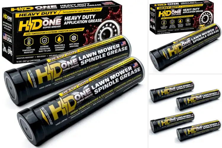 Detailed view of Best Lawn Mower Spindle Greases