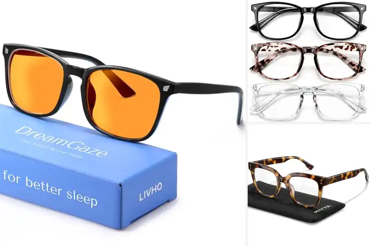 Detailed view of Best Light Filtering Glasses: Stylish Eye Comfort Solutions