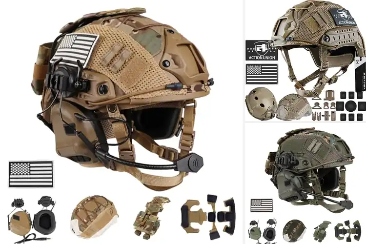 Detailed view of Best Lightweight Airsoft Helmets