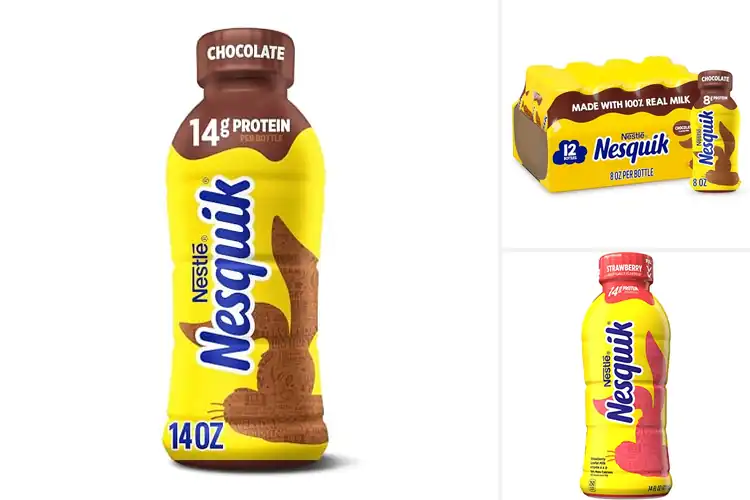 Detailed view of Best Low Fat Milk Nesquik 1 Percent