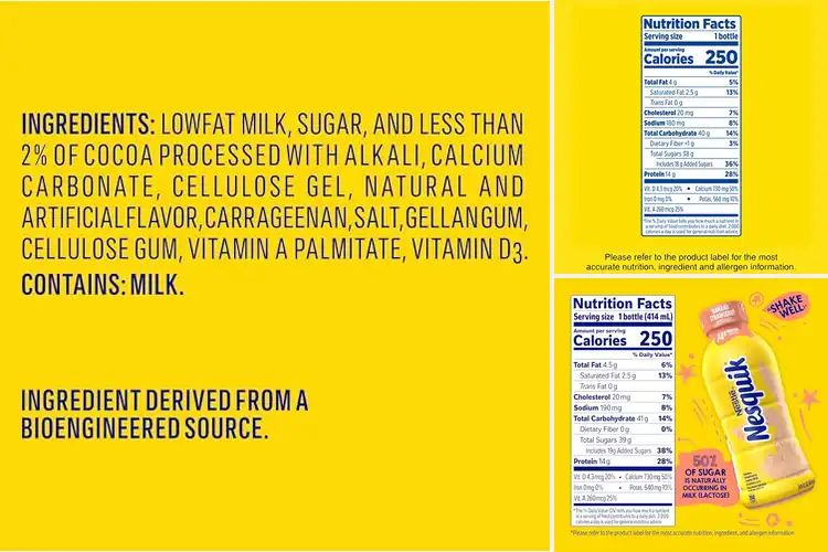 Detailed view of Best Low Fat Milk Nesquik: Top 10 Healthy & Tasty Picks