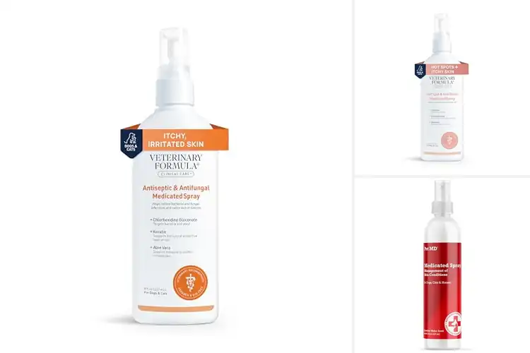 Detailed view of Best Medicated Cat Grooming Sprays