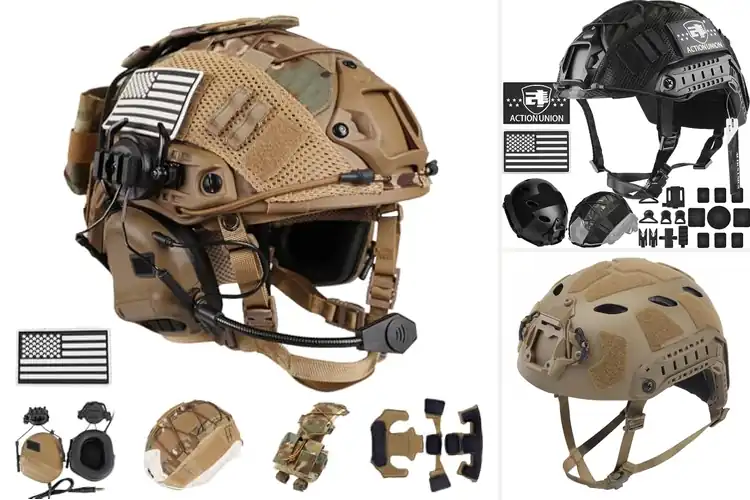 Detailed view of Best Modular Airsoft Helmets: Top Picks for Safety & Style