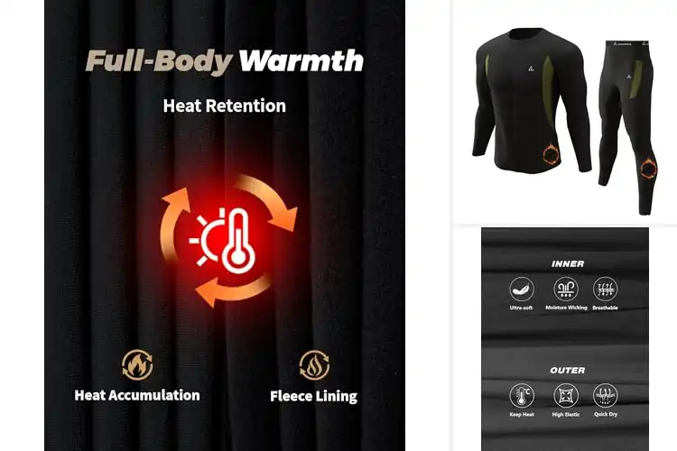 Detailed view of Best Moisture Wicking Thermals
