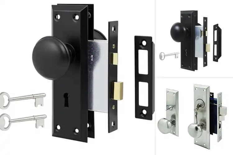 Detailed view of Best Mortise Locks