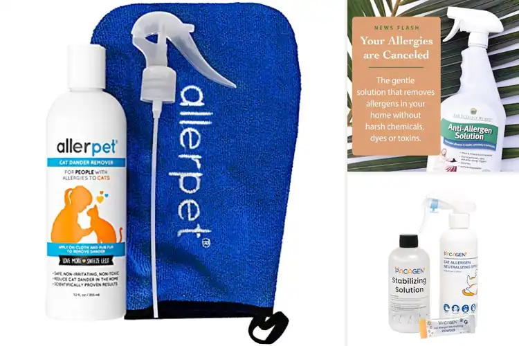Detailed view of Best Natural Cat Dander Relief Sprays