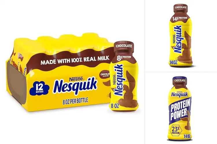 Detailed view of Best Nesquik Chocolate Milk