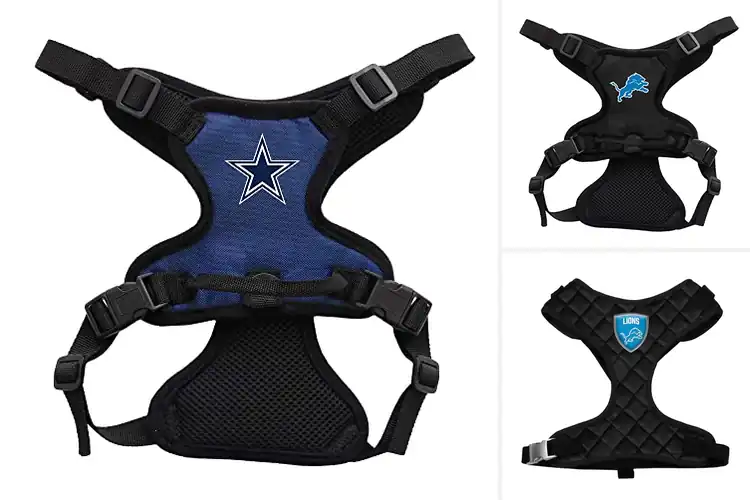 Detailed view of Best NFL Pet Harnesses