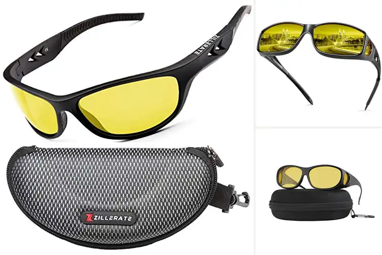 Detailed view of Best Night Driving Glasses For Men And Women