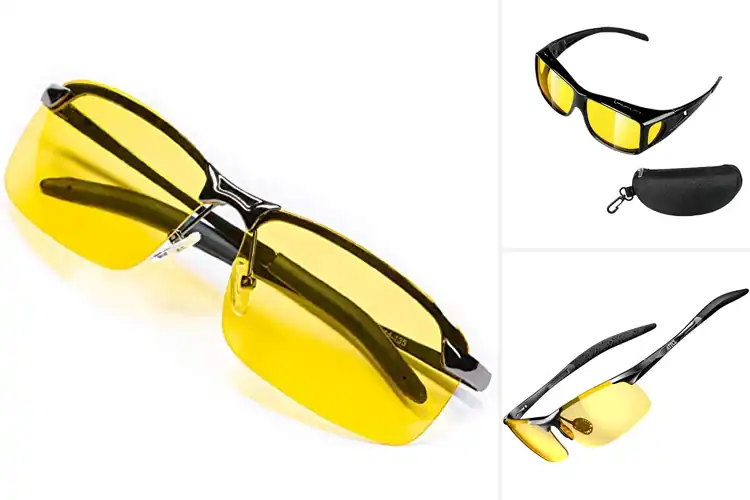 Detailed view of Best Night Vision Glasses With Hard Cases