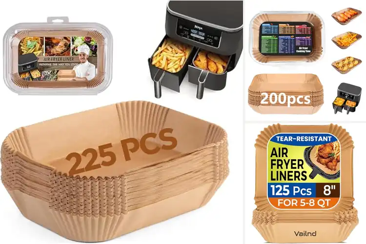 Detailed view of Best Ninja Air Fryer Liners: Simplify Cooking & Cleaning