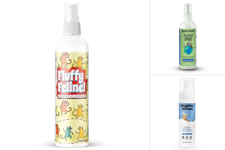 Detailed view of Best No Rinse Fragrance Free Cat Dandruff Treatment