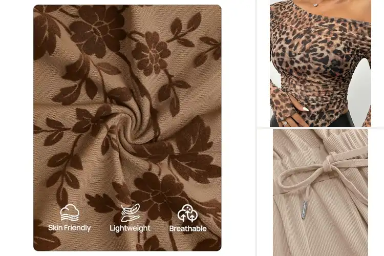 Detailed view of Best One Shoulder Clothing: Top 5 Light, Simple & Bold Picks