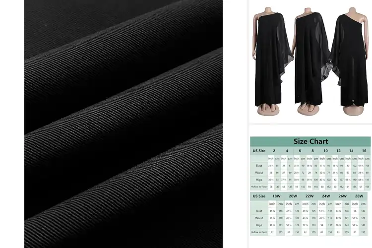 Detailed view of Best One Shoulder Pantsuits: 10 Picks for Ultimate Style