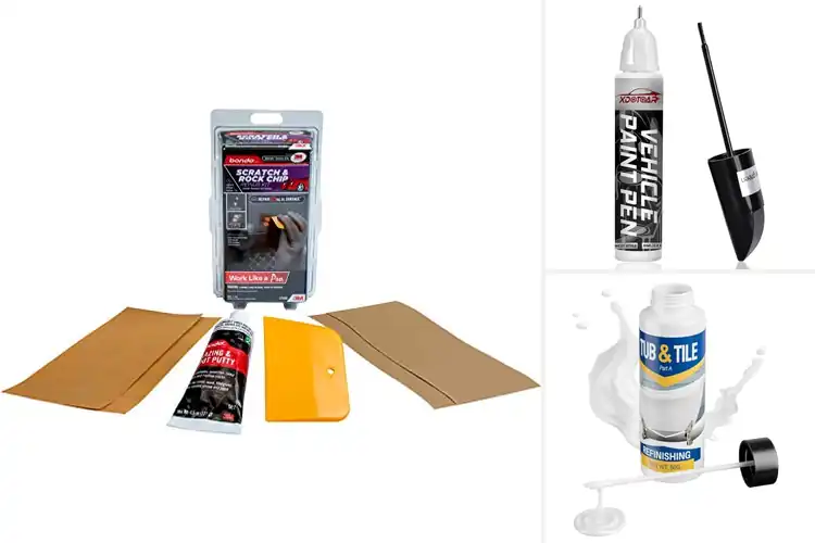 Detailed view of Best Paint Chip Repairs
