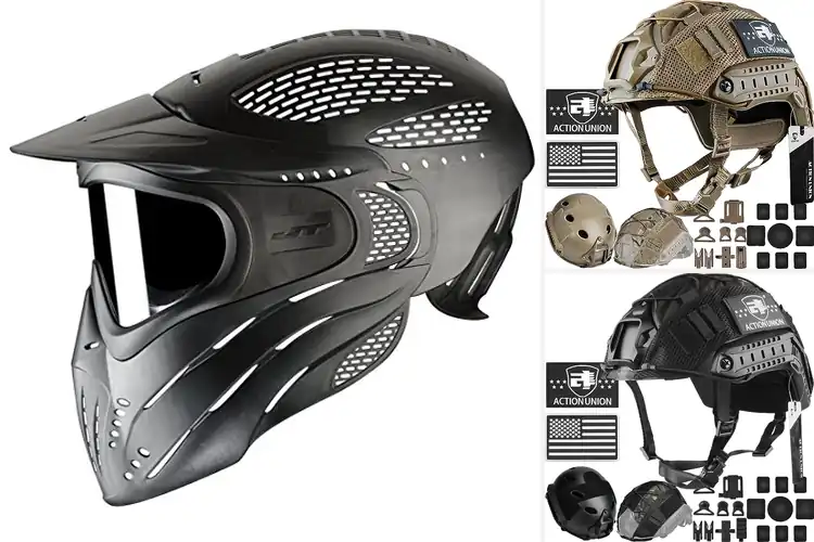 Detailed view of Best Paintball Helmets: Top Picks for Safety & Style